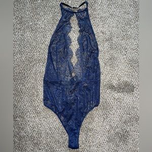 VS sheer sparkle bodysuit